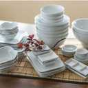 BIA Cordon Bleu Asian 1-Ounce Rectangle Soy Sauce Dipping Dish, Set of 6, White (905434S6SIOC)