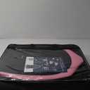 otoez Car Seat Covers Full Set, 5 Seat Pink Leather Seat Cover for Car, Waterproof Automotive Front and Back Seat Protectors for Most Sedens Trucks SUVs, Black & Pink (No Pillows)