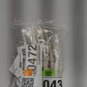 2 Pack Halloween Skeleton Hands Realistic Life Size Severed Plastic Skeleton Hands for Halloween Themed Party Decoration Props(Right & Left)