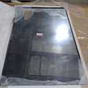 Keonjinn Black Bathroom Mirrors for Over Sink, 60 x 36 Large Matte Black Mirror for Wall, Rounded Rectangle Farmhouse Vanity Mirror, HD Tempered Glass Modern Decorative Mirror(Horizontal/Vertical)