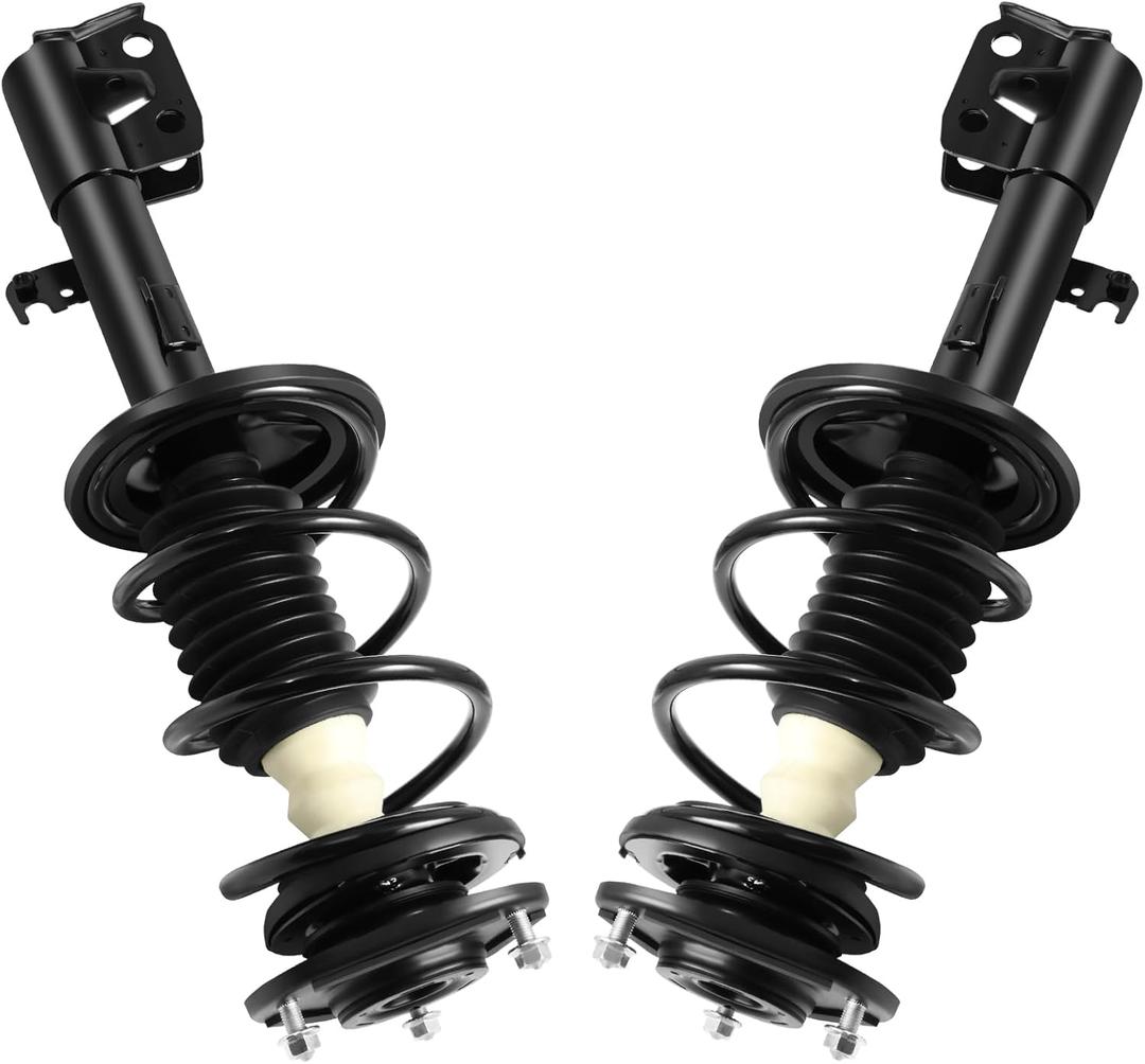 ECCPP Complete Struts Spring Assembly Front Struts Shock Absorber Fit for 2009 2010 2011 2012 2013 for Toyota Corolla 2011 2012 2013 for Toyota Matrix Set of 2 FWD