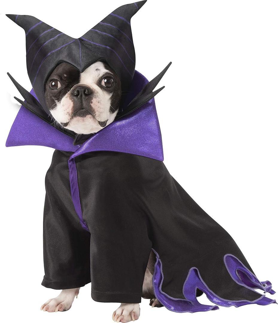 Rubies Disney Villains: Maleficent Pet Costume for For Dogs or Cats, XL (As Shown)