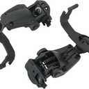 Helmet ARC Rail Adapter for COMTA Tactical Headset Airsoft Sports (Black)