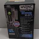 Waring Commercial TBB145 TORQ 2 Horsepower Blender, 2 Speed Toggle Switch Controls, with 48 oz. BPA Free Container, 120V, 5-15 Phase Plug, 9 x 15.75 x 11.5 inches, Multicolor