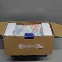 Portable Sewing Machine, Lncludes Beginner Basic Sewing Machine Kit, 12 Stitch Patterns Built-In, Versatile 2-Speed Foot Pedal, Great for Beginners, Adults, Home Use - Blue-GM