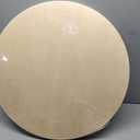 Falling in Art Unfinished Round Birch Wood Panels Kit for Painting, Wooden Canvas 2 Pack of 24 Studio 3/4" Deep, Cradle Boards for Pouring, Art, Crafts, Burning and More