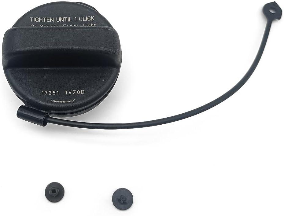 Gas Cap Fit for Nissan Titan Xterra Armada NV1500 NV2500 NV3500 2011-2021 Fuel Tank Filler Cap Replace 17251-ZZ62D