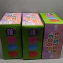 LEASEN [ 12 Surprise Golden Eggs ] 500 Pack Plastic Easter Eggs Bulks, 2.3 Inch Empty Easter Eggs, Bright Colors Plastic Eggs Fillable for Easter Hunt, Basket Stuffers Fillers, Easter Party Favor