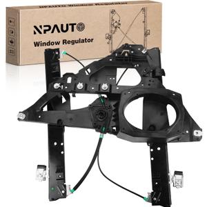 Front Driver Side Power Window Regulator with Panel Without Motor fit for 07-17 Ford Expedition Lincoln Navigator 2007 2008 2009 2010 2011 2012 2013 2014 2015 2016 2017, Left, 749-542