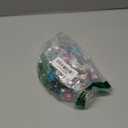 16mm Acrylic Beads 100pcs Ab Pink&Purple Bead Chunk Bubblegum Beads for Pens for Necklace Jewelry Bracelets DIY Crafts Making (White&Purple&Pink)