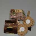 5 Pcs Baby Shower Sash Mom to Be Sash Maternity Kit Daddy to Be Pins Corsage Flower Crown Belly Belt Pregnancy Sash for Bear Theme Gender Reveals Party Favor Decorations Parents Props Gifts(Brown) (Brown)