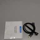 JSAUX DisplayPort to HDMI Cable 4K@60Hz, 3.3ft DP to HDMI 2.0 Male UHD 2K@120/1080P@120 Nylon DP to HDTV Uni-Directional Cord for Dell, Projector, Desktop, AMD, NVIDIA, Lenovo, HP, ThinkPad (Black)