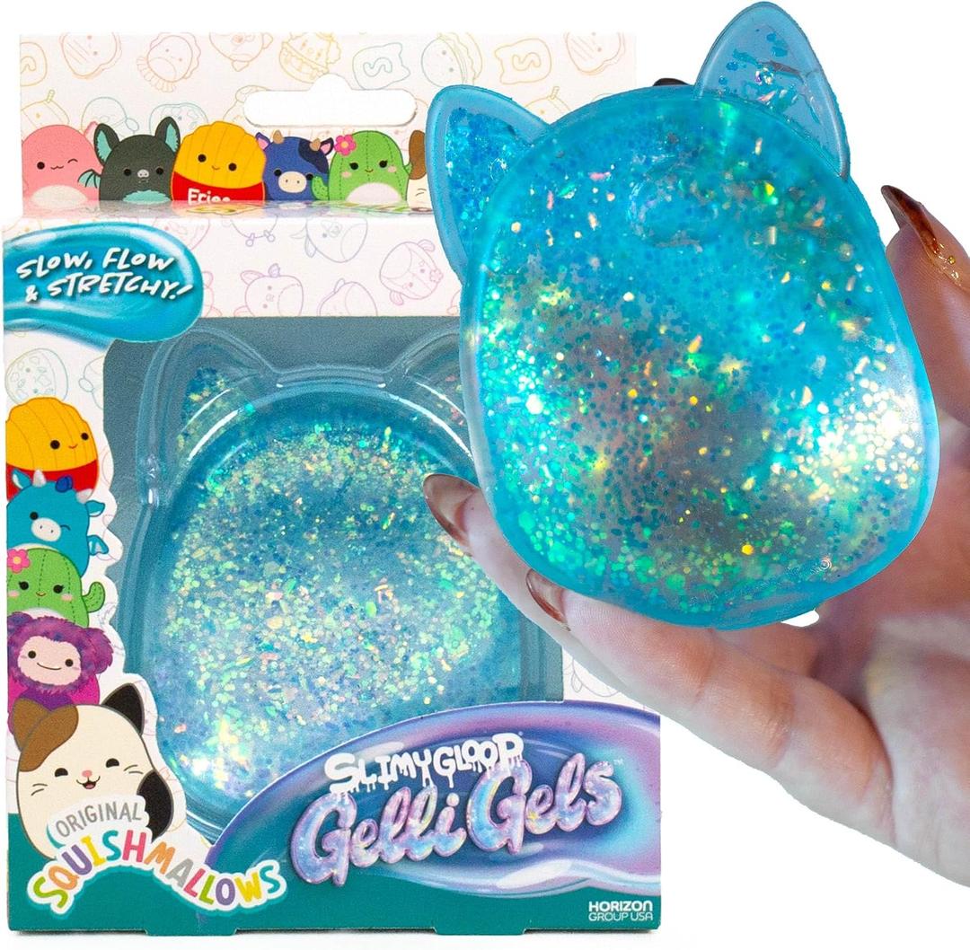 2 x Squishmallows and Hello Kitty Gelli Gels
