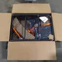 MeeFar Folding Hitch Mount Cargo Carrier Basket 60" X 20" X 6"+Waterproof Cargo Bag 16 Cubic Feet(58" 19" 24"),Hauling Weight Capacity of 500 Lbs and A Folding Arm.with Hitch Stabilizer,Net and Straps