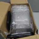 4 Pack Laundry Pods Container, Clear Laundry Room Organization Containers,Large Laundry Detergent Powder Storage Containers Black Wooden Lids & Labels, Acrylic Laundry Pods Holder for Scent Booster