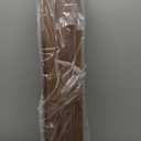 DEZ FURNISHINGS Cordless 2" Faux Wood Blind, 38" W x 48" H, Dark Oak