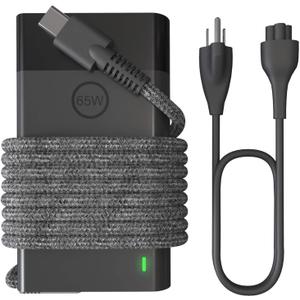 65W USB Type C Laptop Charger Compatible with HP Envy X360, Spectre X360, EliteBook 830 840 845 865 640 650, USB-C ZBook Firefly 14 16 G10, Chromebook, Elite X2, Omnibook Computer AC Power Cord