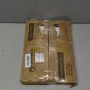 SONGMICS Spice Racks, Set of 2 Metal Cabinet Shelf Organizers, Countertop Organizers, Shelf Risers, Stackable, Expandable, Silver UKCS01SV (9"D x 12.6"W x 6.1"H + 8.6"D x 12.6"W x 5.4"H)