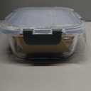 KOMUEE 10 Pack Glass Food Storage Containers, Meal Prep Containers with Lids, Airtight Glass Lunch Boxes, Freezer, Oven, and Microwave Safe