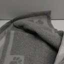 UPSKY Large Cat Litter Mat Trapper 35"23" Traps Litters from Box and Paws Scatter Control for Folding Trapping Mat Soft for Floor on Sensitive Kitty Paws Easy to Clean (Grey)