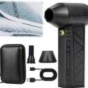 MeiAid Snow Whiz LED Turbo Blower, 2026 Upgrade Snow Blower, 3 Gear Adjustable Super Power Turbo Breeze Electric Blow  Handheld Mini Turbo Snow Blower for Car, Home, Keyboard, Computer