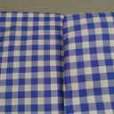 Blue Gingham Sheets - 1 Flat & 1 Fitted Sheet & 2 Pillowcases w/ Deep Pockets - Grid, Plaid, Checkered Pattern Bed Set - Comfy, Wrinkle & Fade Resistant - Ultra-Soft, Breathable & Cooling - Full Size