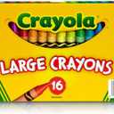 Crayola Large Crayons, Classic Colors, 16 Count