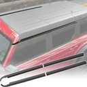 powoq Side Window Visor Deflector Compatible with 21-26 Ford Bronco 4 Door