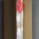 Durent Lighting Gold Vanity Light, 3 Lights Gold Bathroom Light Fixture with Seeded Glass, 22 1/ 2” L