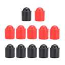 SquEqu 12 Pack Pool Cue Stick Butt End Protector Cap Billiard Cue Bottom Tail Protective Rubber Cover Bumper for Billiard Pool Cue Sticks Billiard House Cues Butt Damage Repair