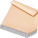 Metronic Poly Mailers 12x15.5 100 Pack, Medium Size Shipping Bags for Clothing, Strong Self-Seal Mailers Poly Bags Shipping Envelopes, Thick Mailing Bags Package Bags for Small Business, Champagne