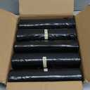 30-35 Gallon TrashBags Heavy Duty 1.5 Mil - 31" x 39" 100 Count Large Black Garbage Bags 30+ Gallon Strong Plastic TrashCan Liners for Home Kitchen Commercial Lawn and Leaf