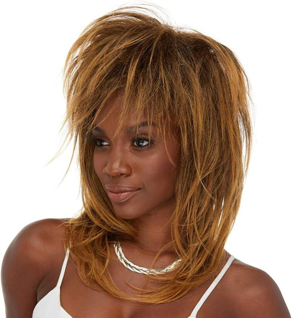 Tina Turner Costume Wig by Sepia Wigs - Color 1B / 12
