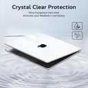 B BELK Compatible with MacBook Pro 16 inch Case 2020 2019 Release A2141, Clear Plastic Laptop Hard Shell Case Cover with Keyboard Cover & Screen Protector for MacBook Pro 16 with Touch Bar & Touch ID