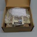 Mega Handles Prime Privacy Lever Door Handle for Hallway, Closet and Bathroom, Keyless Reversible Design Door Levers, Fits All Standard Door Sizes, Covered Screws Included - Satin Brass (1 Pack), 5"