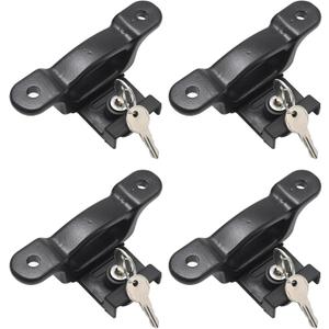 EATAKWARD 4Pcs FL3Z-99000A64-B Boxlink Bed Tie Down Anchors Cleats, Bed Cleats Box Link Kit, Replacement for Ford F Series 150 F Series 250 F Series 350 2015-2026