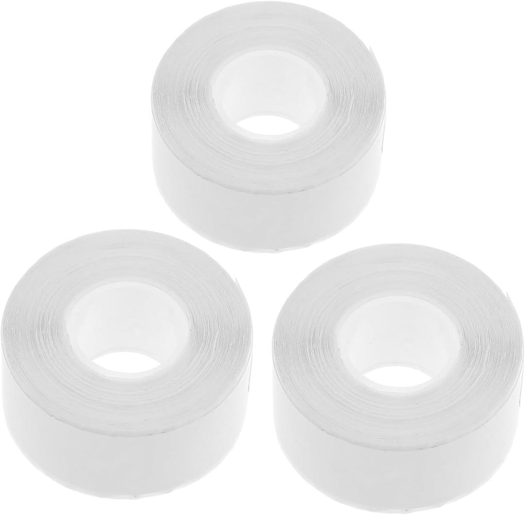 Veemoon 3Rolls Thermal Label Paper for Printers Continuous Thermal Sticker Easy Peeling Sticking Prints for Various Applications