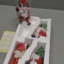 4 Pack Christmas Stocking Holders for Mantle, Gnome Stocking Hangers for Mantel, Christmas Stockings Hooks