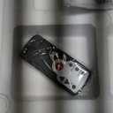 Under Desk Elliptical Machine, Electric Elliptical Leg Exerciser for Seniors with 12 Adjustable, Portable Quiet Elliptical Exercise Machine, Seated Pedal Exerciser with Remote Control (Orange)