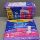 Always Discreet Incontinence Panty Liners for Women with Bladder Leaks, Size 2, Very Light Absorbency, Long Length, 111 CT x 2 Packs (222 Total Count) (Packaging May Vary)