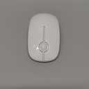 VssoPlor Wireless Mouse, 2.4G Slim Portable Computer Laptop Mouse with Nano Receiver Quiet Silent Optical Mice for Notebook, PC, Laptop, Computer-Pure White