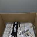 WITSHOCK 10x12 Area Rugs for Living Room: Machine Washable Non Slip Vintage Carpet - Low Pile Lightweight Print Rug for Bedroom Dining Room - Stain Resistant for Household - Pet Owners (Light Blue)