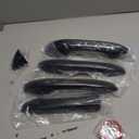 AOKIO ABS Carbon Fiber Style Exterior Door Handle Cover Trim for Kia K5 2020 2021 2022 2023 2024 2025 with Smart Keyhole (Not for Optima 2015-2019)