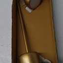 Creative Co-Op Metal LED Table Lamp with Touch Sensor and Adjustable Head in Antique Brass Finish, Gold