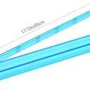 Mahjong All-in-One Tile Rack & Pusher, Clear Acrylic Mahjong Rack and Pusher Combo, Modern American Mahjong Tile Racks, Set of 4, Multi Color
