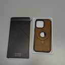 Magnetic for iPhone 14 Pro Max Leather Case,Invisible Stand [Compatible with Magsafe] Slim Kickstand Phone Cove (Brown, iPhone 14 Pro Max)