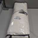 Pinch Pleated Extra Wide Curtain Panels 90 Inches Long 72 Wide Linen Curtain Drapes for Patio Sliding Glass Door with Hooks Rings Semi Sheer Privacy 90 Inch Length Drapesn for Living Room 72x90 (White)