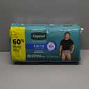 Depend Fresh Protection Adult Diapers, Incontinence Underwear for Men, Disposable, Maximum, Small/Medium, Grey, 32 Count