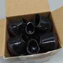 OCONDA 24PCS Chair Leg Floor Protectors Round, Black Furniture Cups for Hardwood Floors, Silicone Chair Leg Caps with Wrapped Felt, Anti-Scratch, Reduce Noise, Medium Fit: 0.76''-1.18''