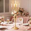 LoveCat Candlestick Holder Candelabras: 48.8" Tall Candleholders (2pcs)